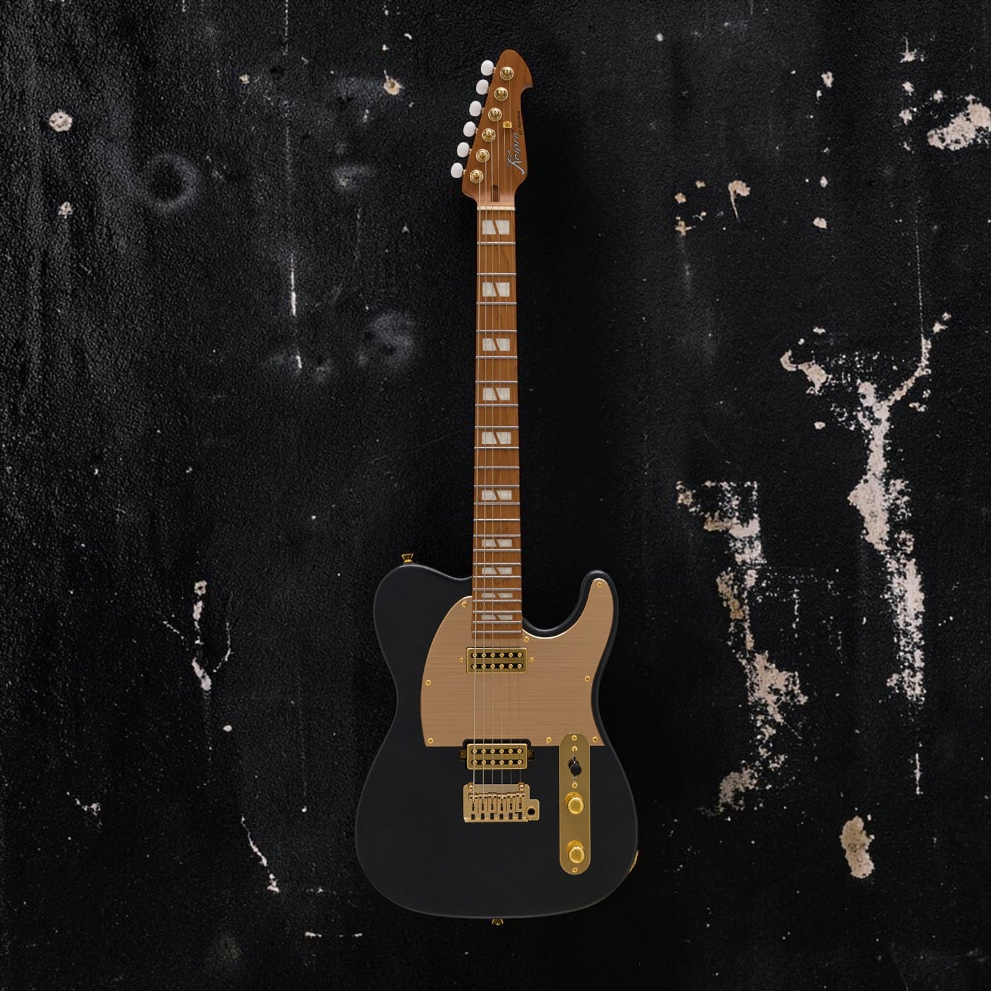 Electric Guitar Keipro KT-Standard G H.H M-MBK Include Gig Bag