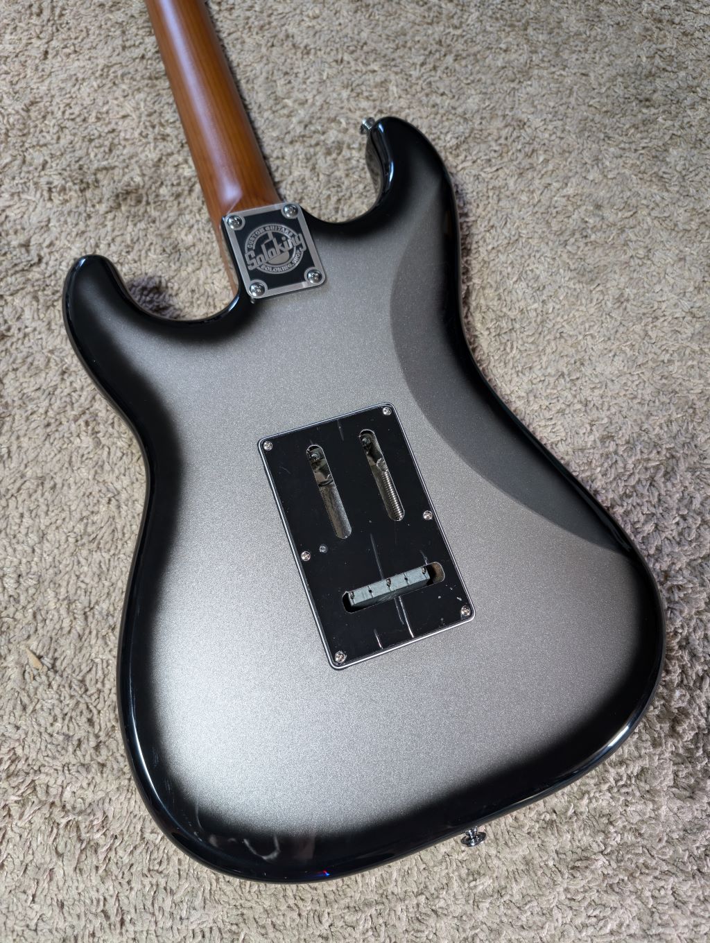 Electric Guitar Soloking MS-1 Classic 22 HSS FR In Silverburst Nafiri Special Run Jescar