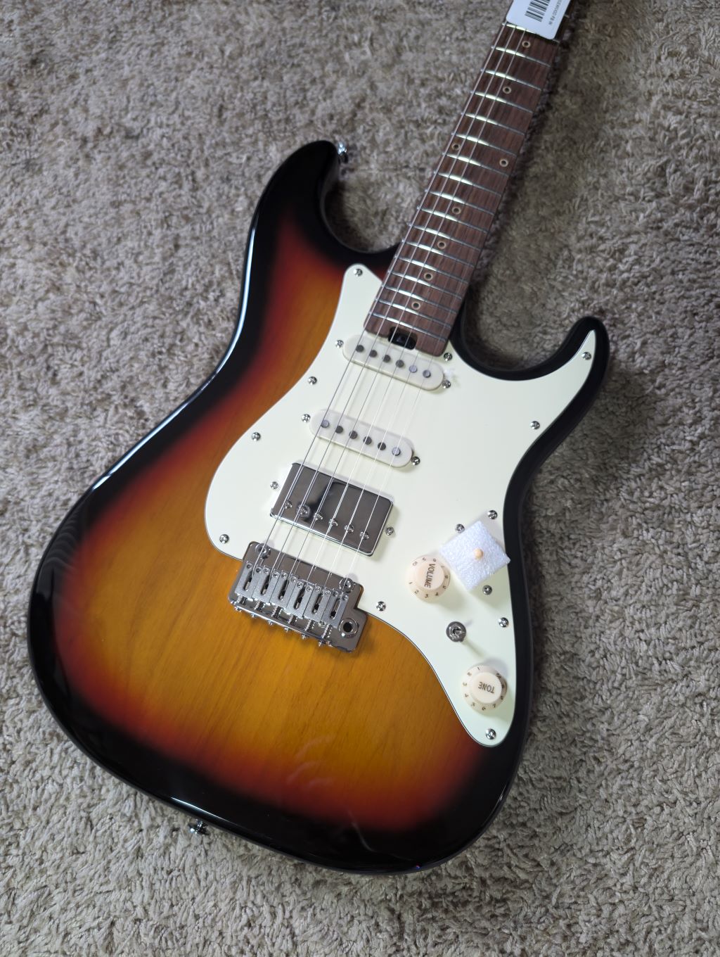 Electric Guitar Soloking MS-11 Classic MKII With Rosewood Fb In 3 Tone Sunburst