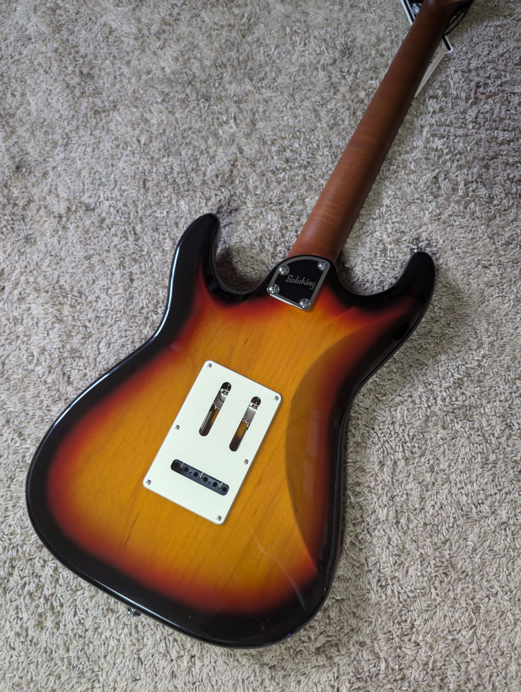 Electric Guitar Soloking MS-11 Classic MKII With Rosewood Fb In 3 Tone Sunburst