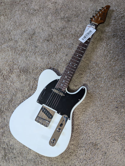 Electric Guitar Soloking MT-1 Vintage MKII With Roasted Maple Neck And Rosewood Fb In Olympic White