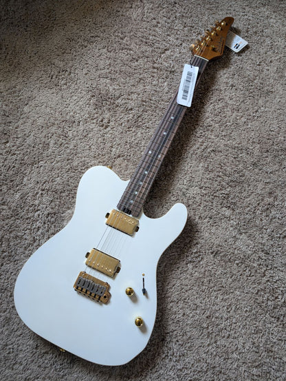 Electric Guitar Soloking MT-1 Modern HH MKII In Pearl White Metallic With Gold Hardware