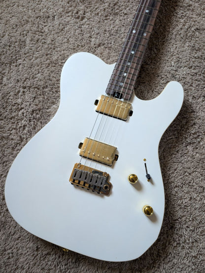 Electric Guitar Soloking MT-1 Modern HH MKII In Pearl White Metallic With Gold Hardware