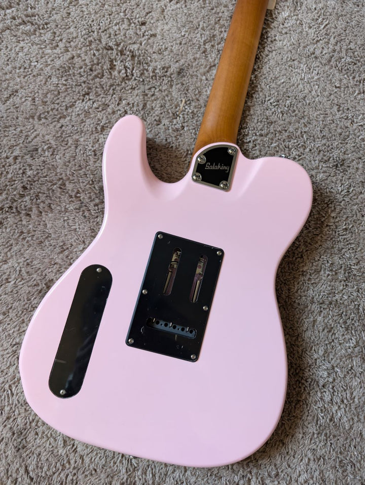 Electric Guitars Soloking MT-1 Modern HH 24 Pro In Shell Pink With 9 Sound Switch