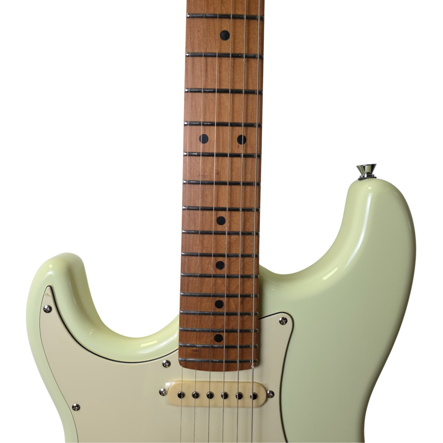 Electric Guitar Jet Guitars JS400 OW LH White Left Handed Free Setup