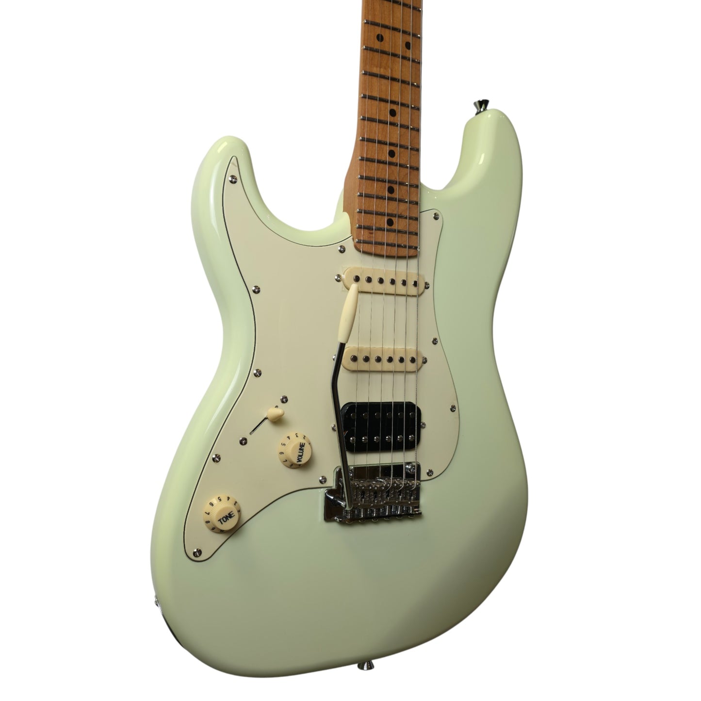 Electric Guitar Jet Guitars JS400 OW LH White Left Handed Free Setup