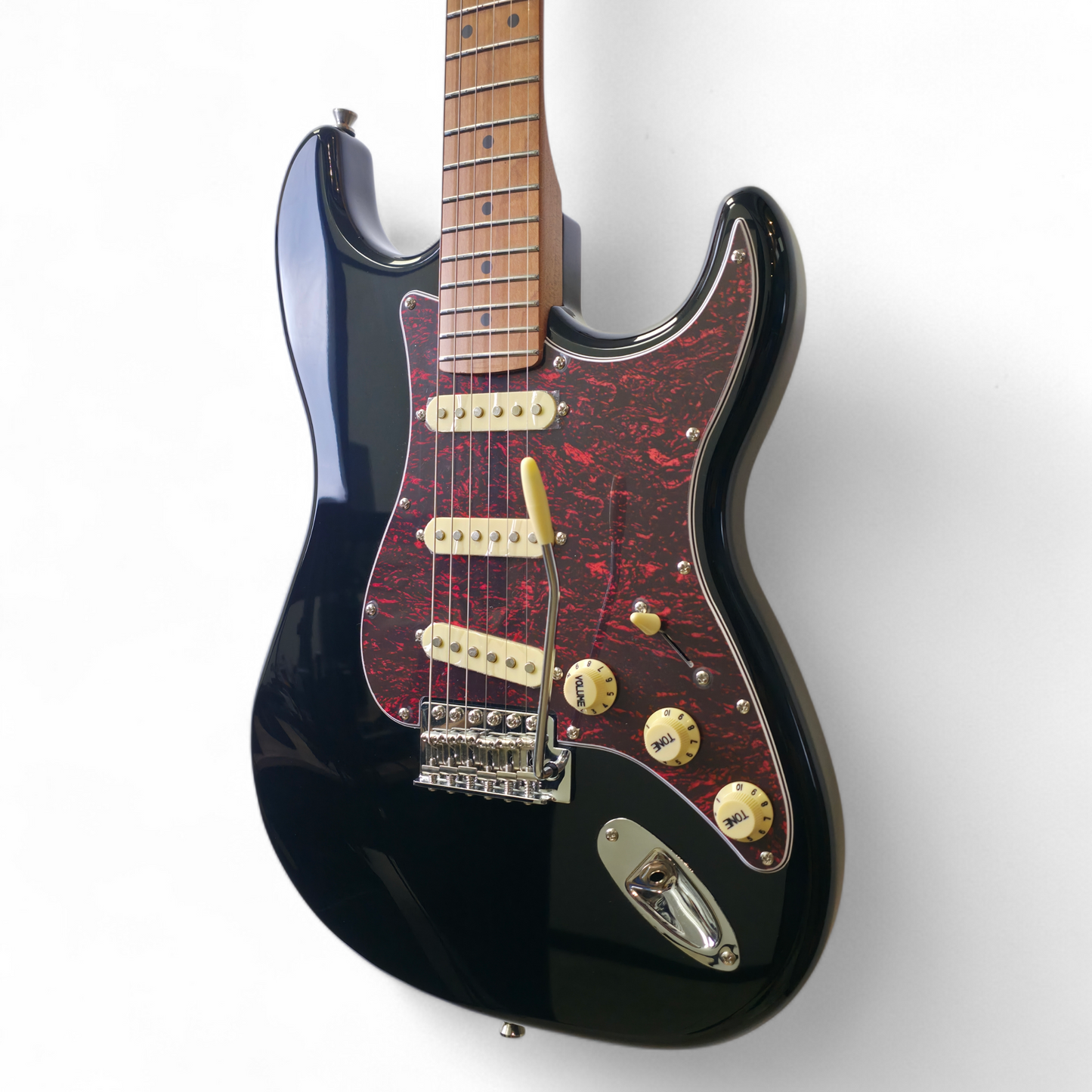 Electric Guitar Jet Guitars JS300 BK Black Free Setup