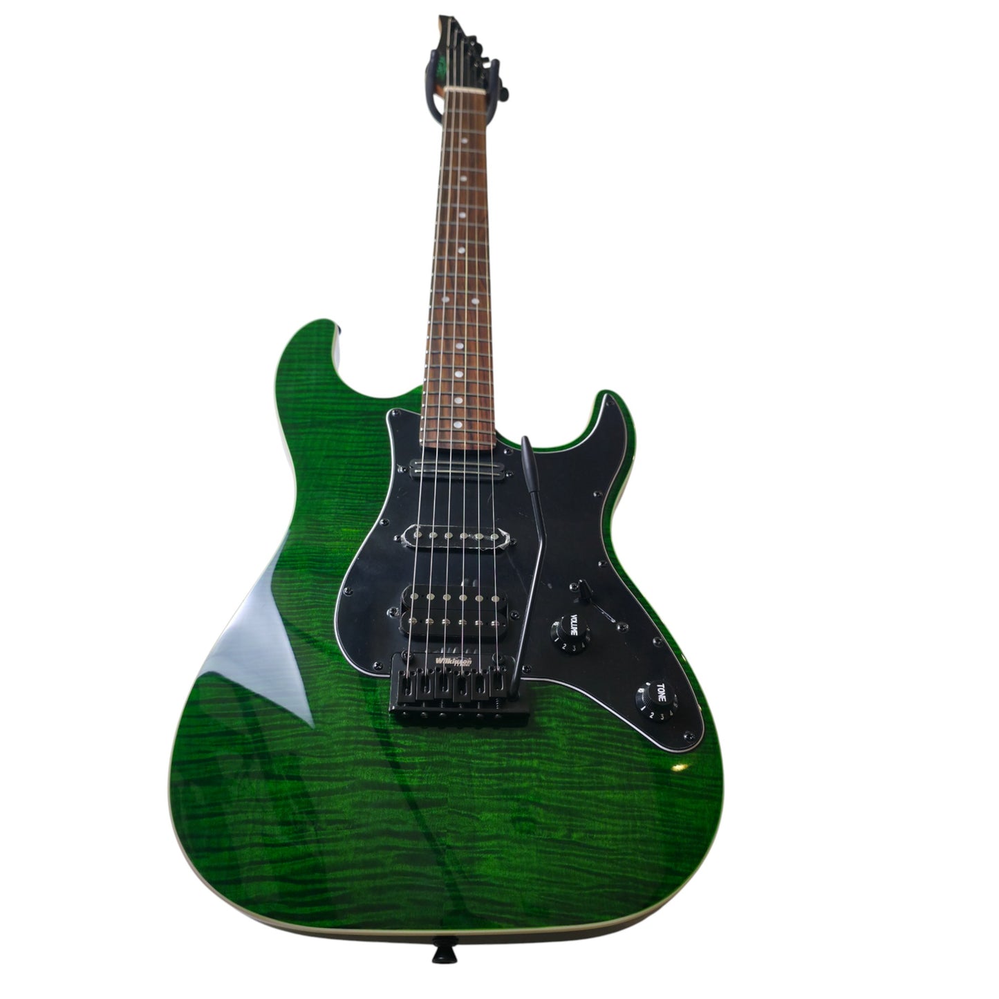 Electric Guitar Jet Guitars JS450 TGR R Transparent Green Free Setup