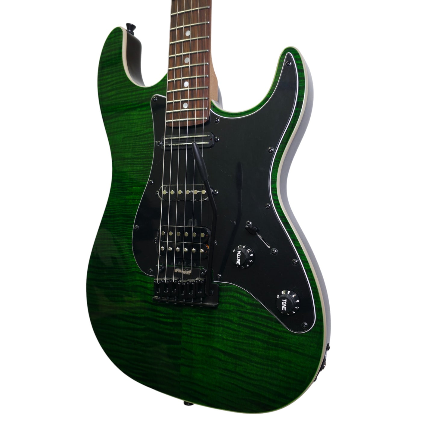 Electric Guitar Jet Guitars JS450 TGR R Transparent Green Free Setup