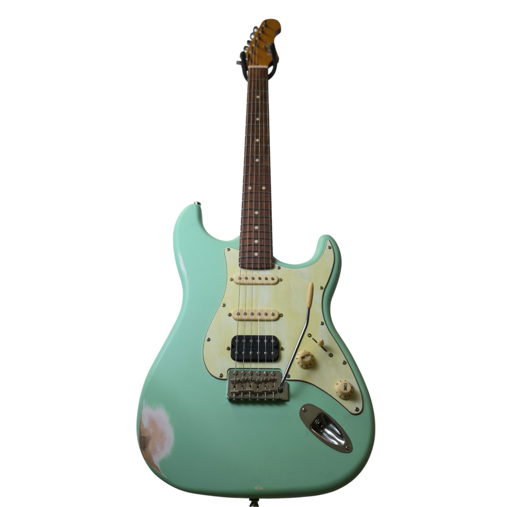 Electric Guitar Jet Guitars JS400 Relic SFG Sea Foam Green Free