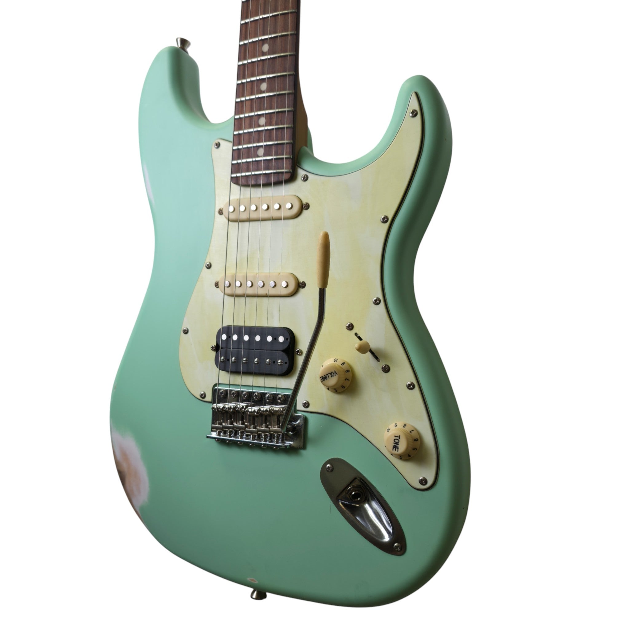 Electric Guitar Jet Guitars JS400 Relic SFG Sea Foam Green Free