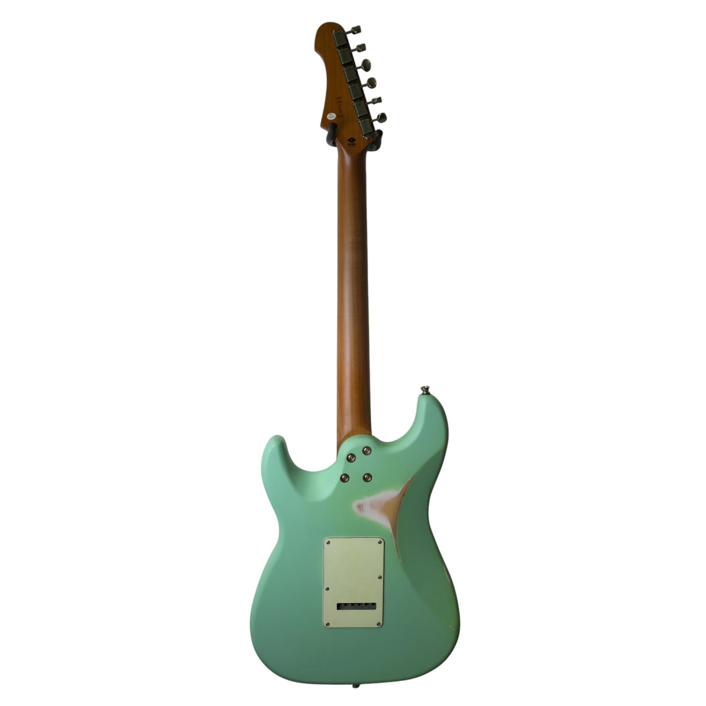 Electric Guitar Jet Guitars JS400 Relic SFG Sea Foam Green Free Setup