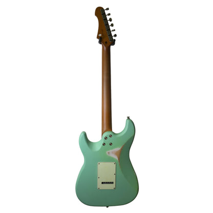 Electric Guitar Jet Guitars JS400 Relic SFG Sea Foam Green Free Setup