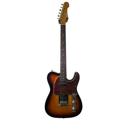 Electric Guitar Jet Guitars JT350 SBR Sunburst Free Setup