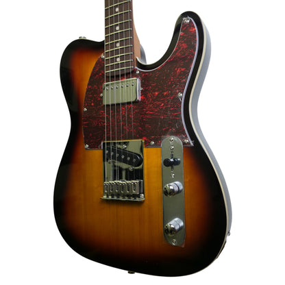 Electric Guitar Jet Guitars JT350 SBR Sunburst Free Setup