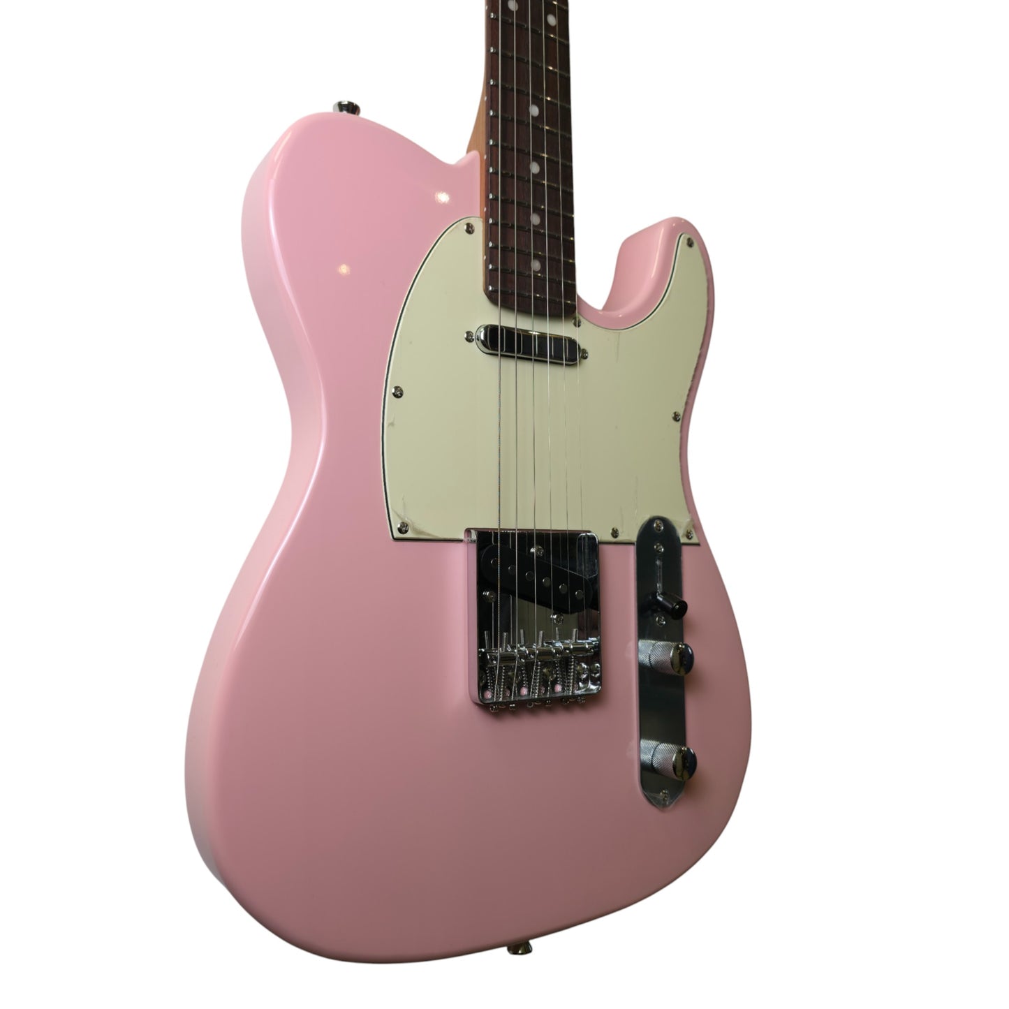 Electric Guitar Jet Guitars JT300 PKR Shell Pink Free Setup