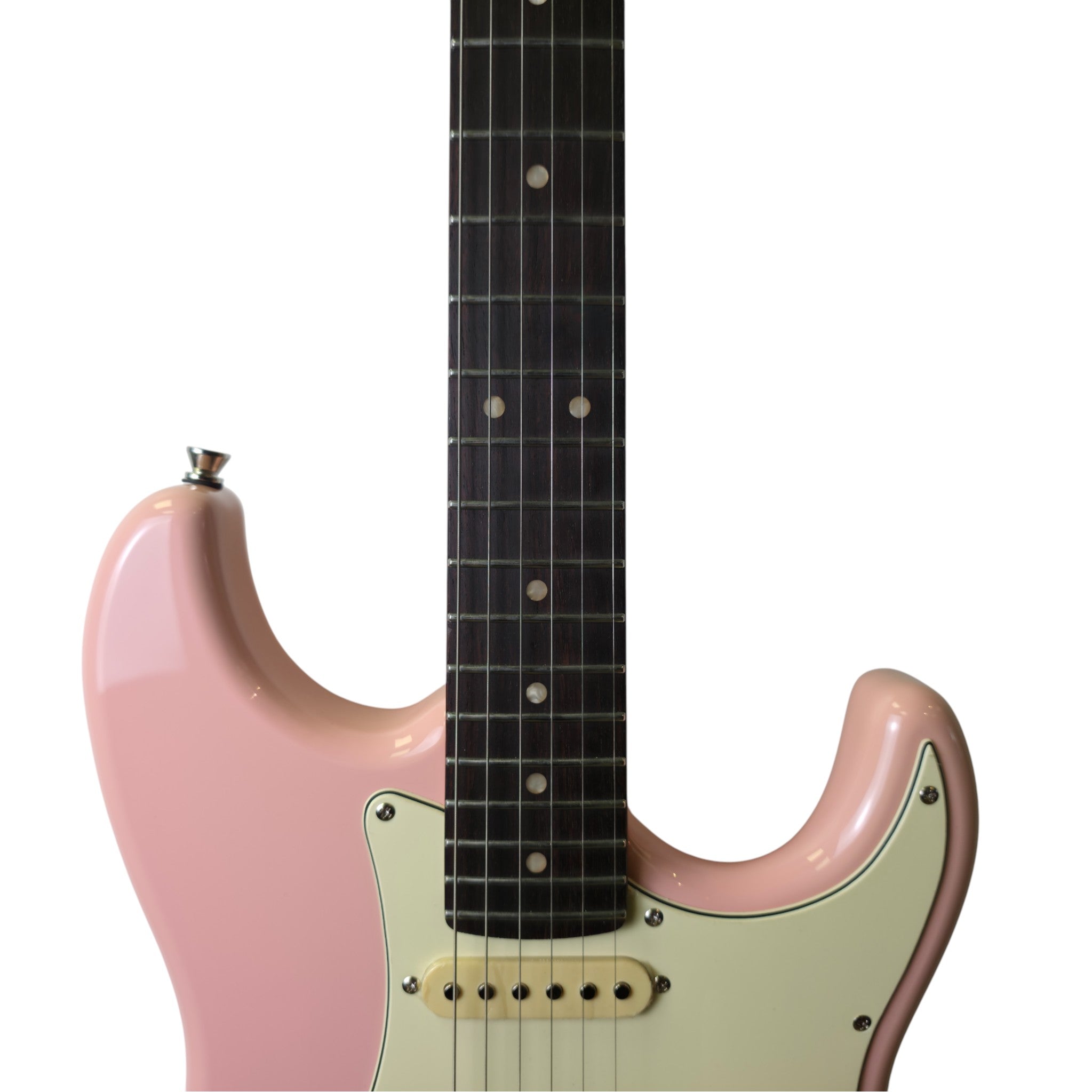 Electric Guitar Jet Guitars JS400 PKR Shell Pink Free Setup