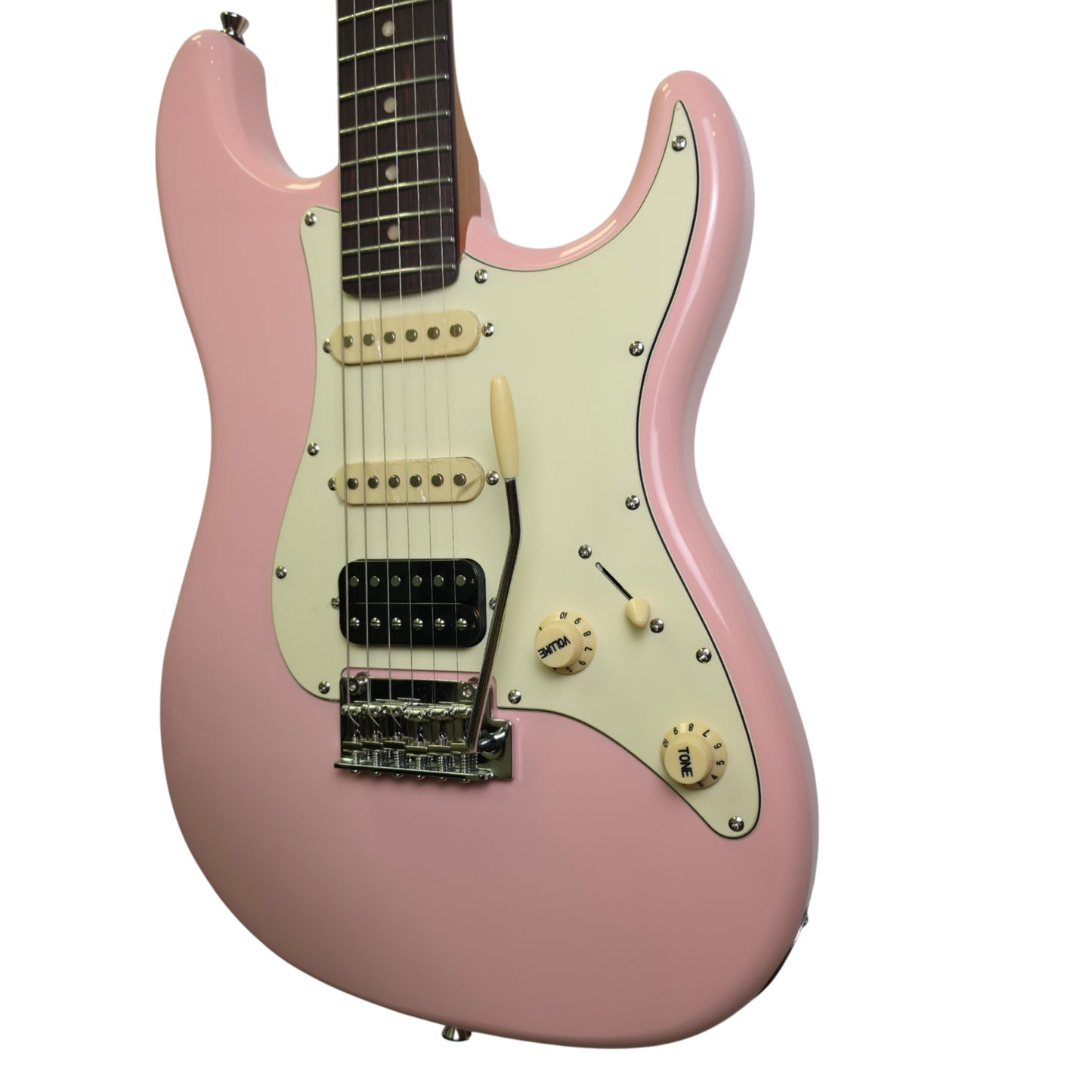 Electric Guitar Jet Guitars JS400 PKR Shell Pink Free Setup