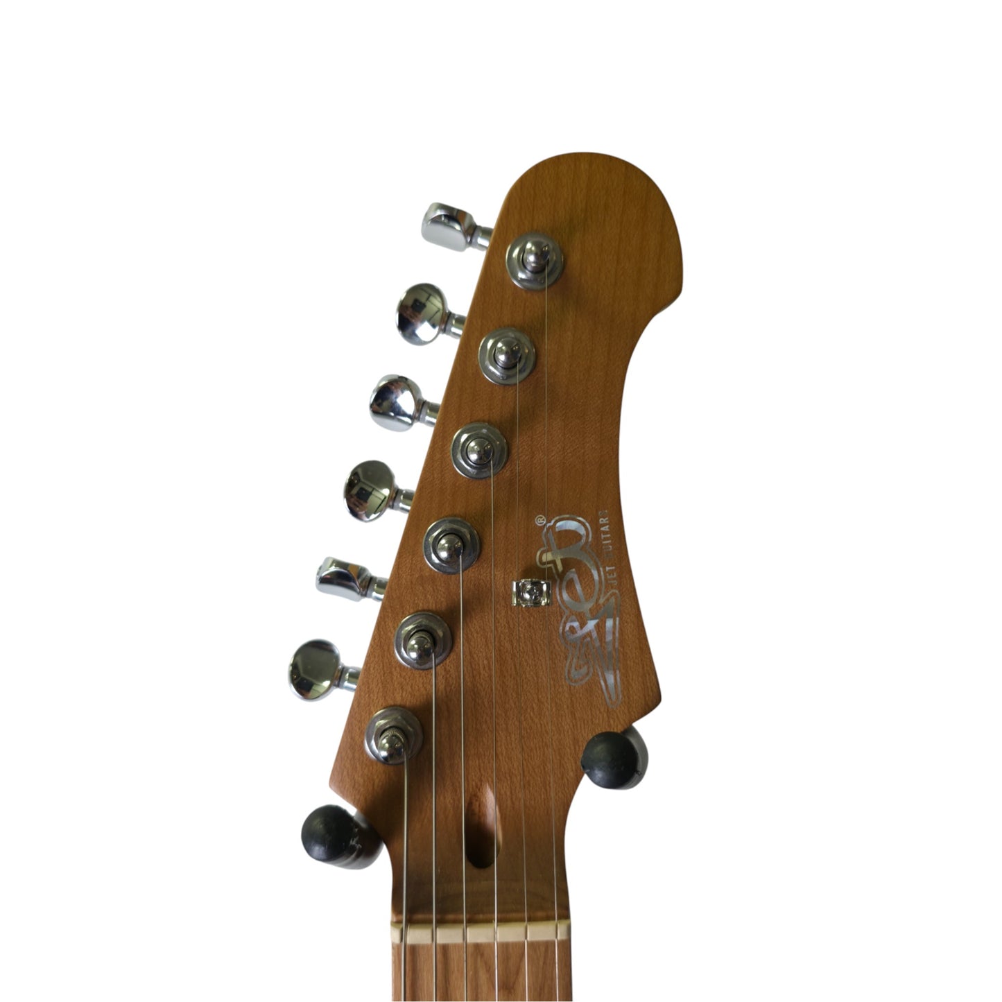 Electric Guitar Jet Guitars JS300 BGD Burgundy Pink Free Setup