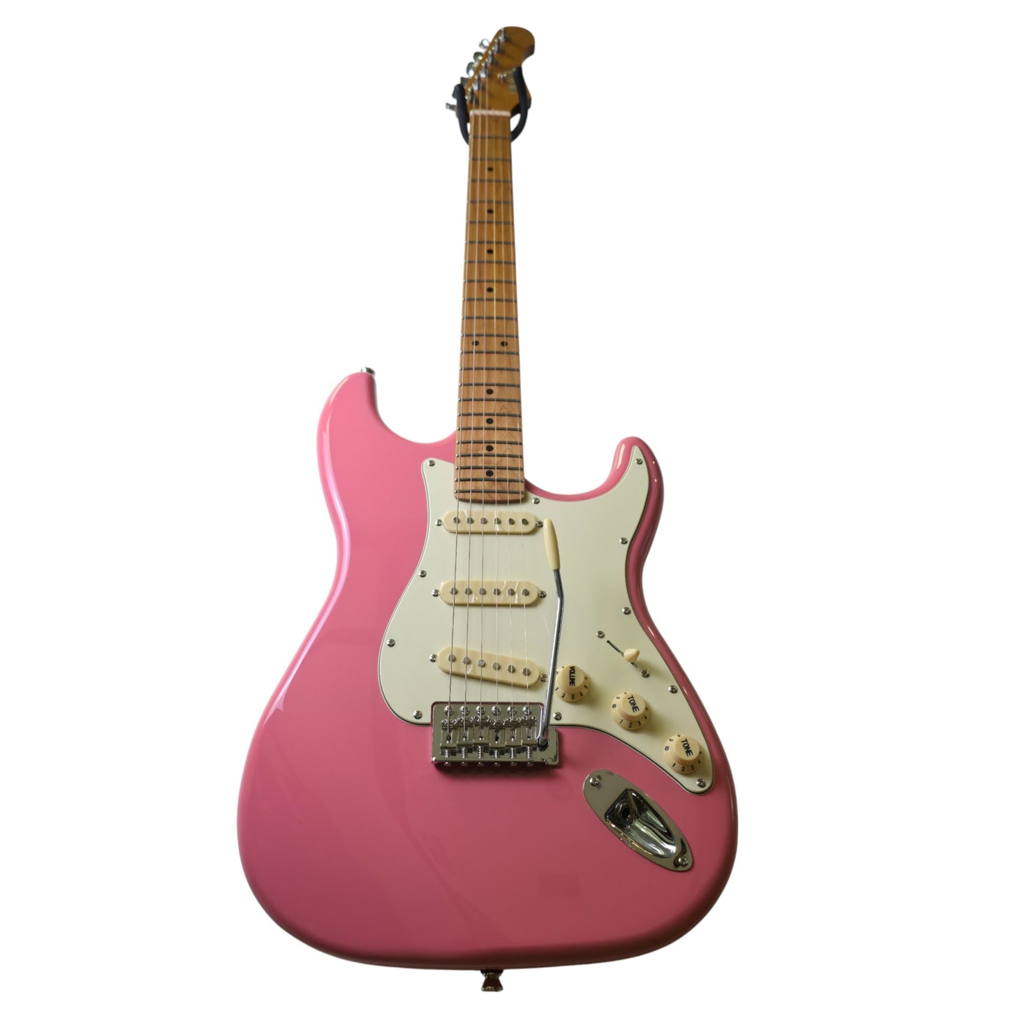 Electric Guitar Jet Guitars JS300 BGD Burgundy Pink Free Setup