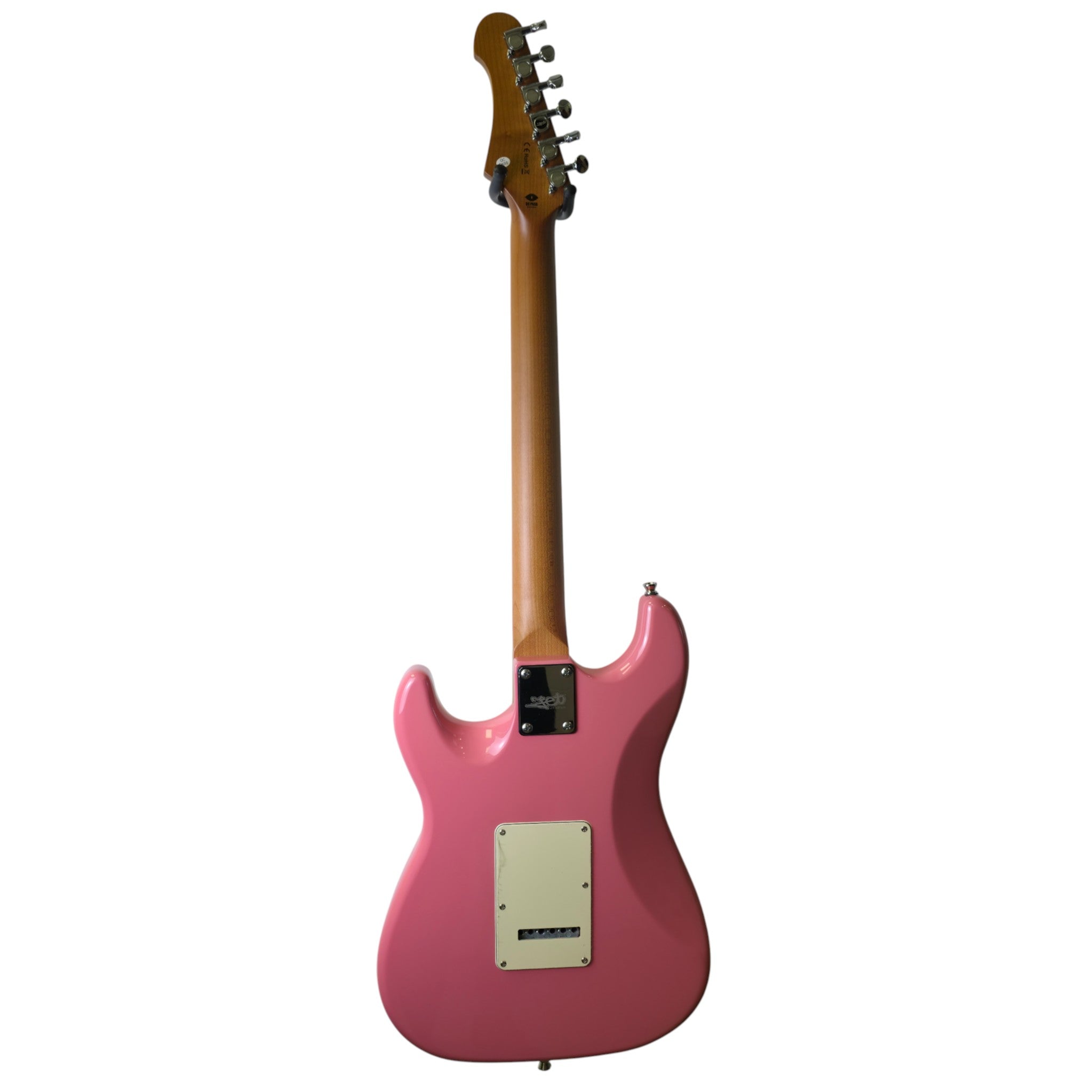 Electric Guitar Jet Guitars JS300 BGD Burgundy Pink Free Setup