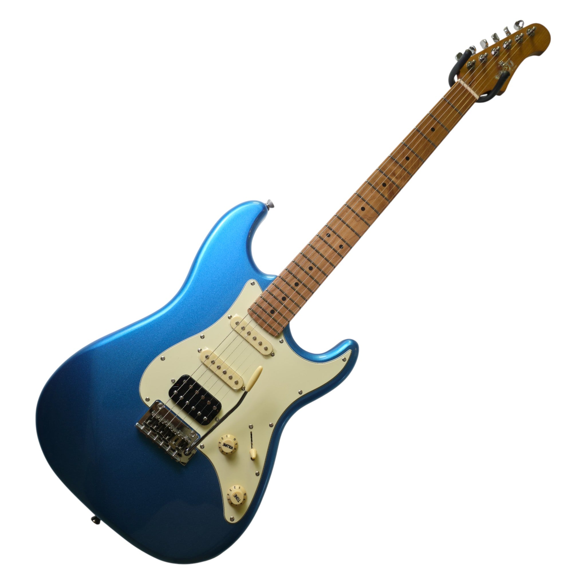 Electric Guitar Jet Guitars JS400 LPB Placid Blue Free Setup