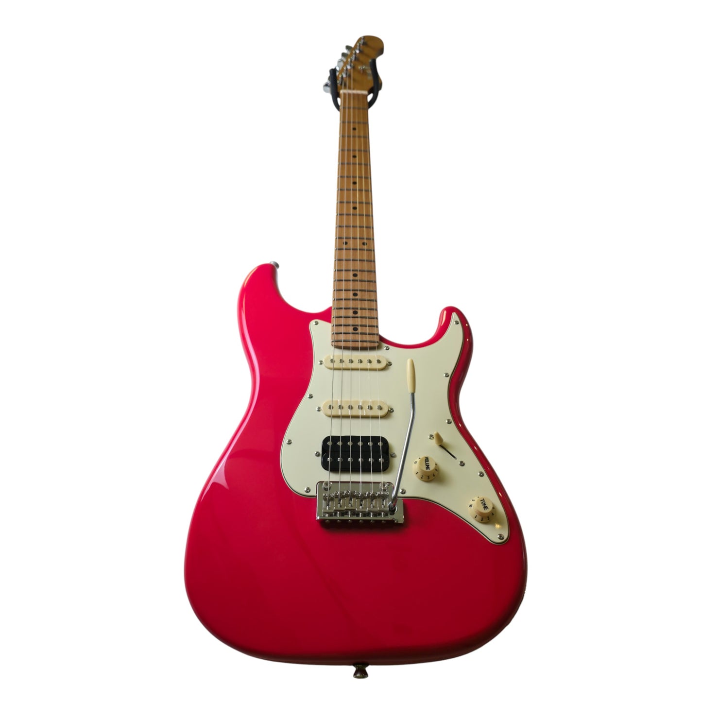 Electric Guitar Jet Guitars JS400 CRD Coral Red Free Setup