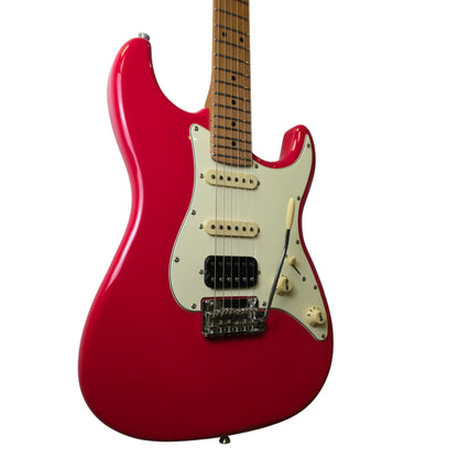 Electric Guitar Jet Guitars JS400 CRD Coral Red Free Setup