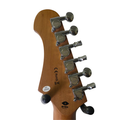 Electric Guitar Jet Guitars JS400 CRD Coral Red Free Setup