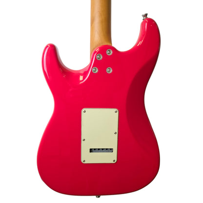 Electric Guitar Jet Guitars JS400 CRD Coral Red Free Setup