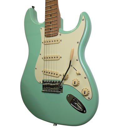 Electric Guitar Jet Guitars JS300 SFG Sea Foam Green Free Setup