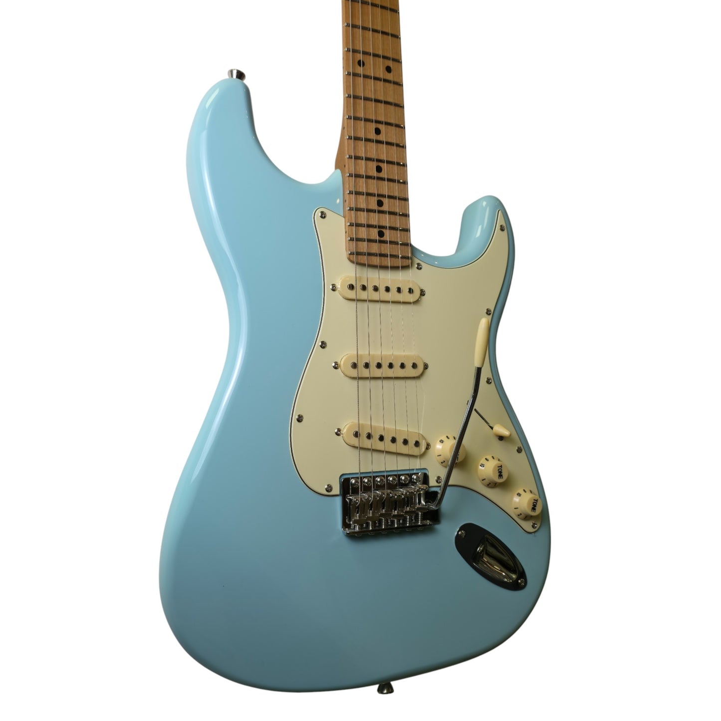Electric Guitar Jet Guitars JS300 BL Sonic Blue Free Setup