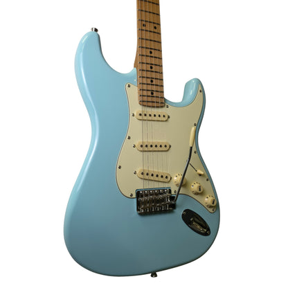 Electric Guitar Jet Guitars JS300 BL Sonic Blue Free Setup