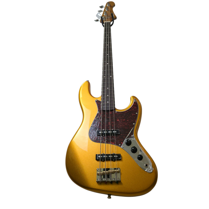 Electric Bass Jet Guitars JJB-300 GD R Free Setup