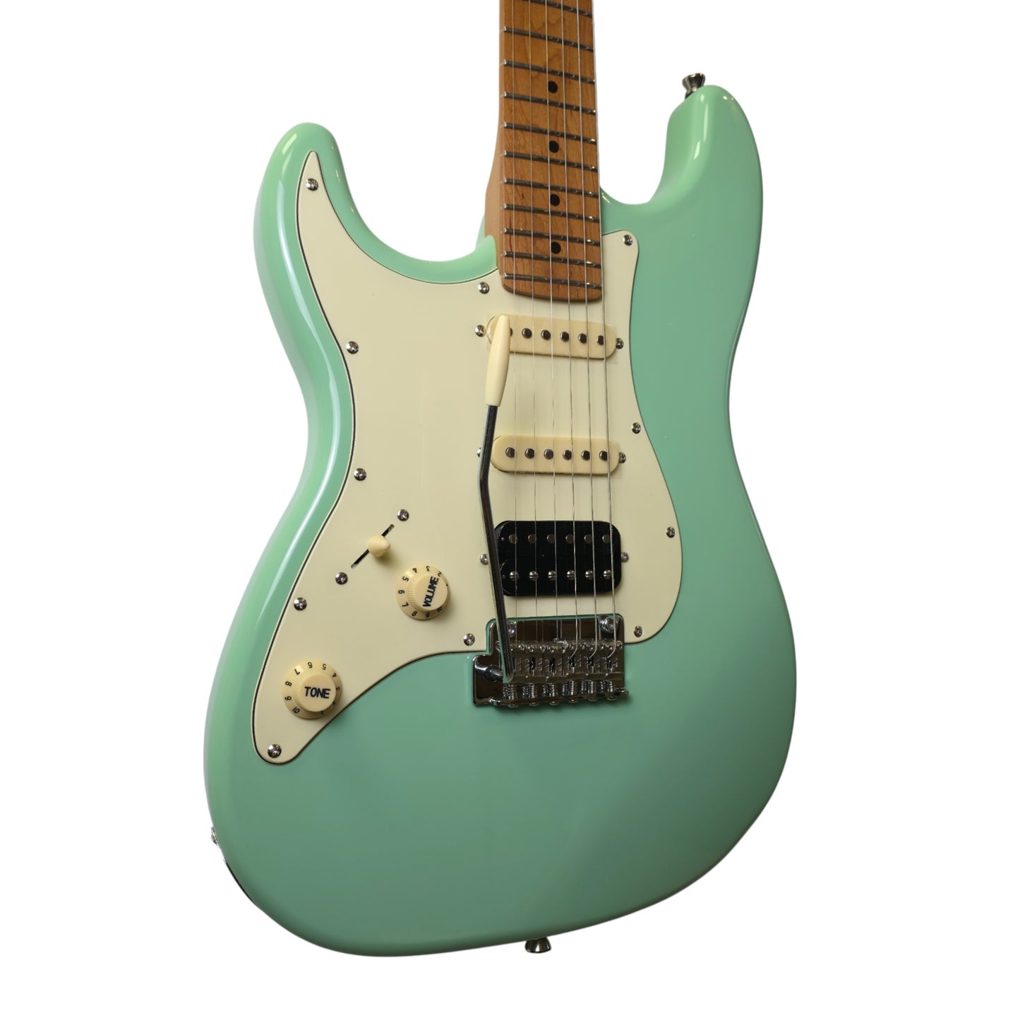 Electric Guitar Jet Guitars JS400 SFG LH Sea Foam Green Left Handed Free Setup