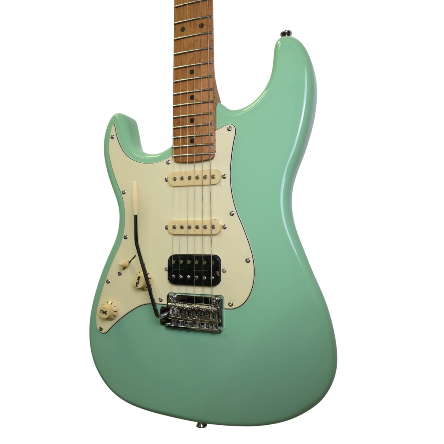 Electric Guitar Jet Guitars JS400 SFG LH Sea Foam Green Left Handed Free Setup