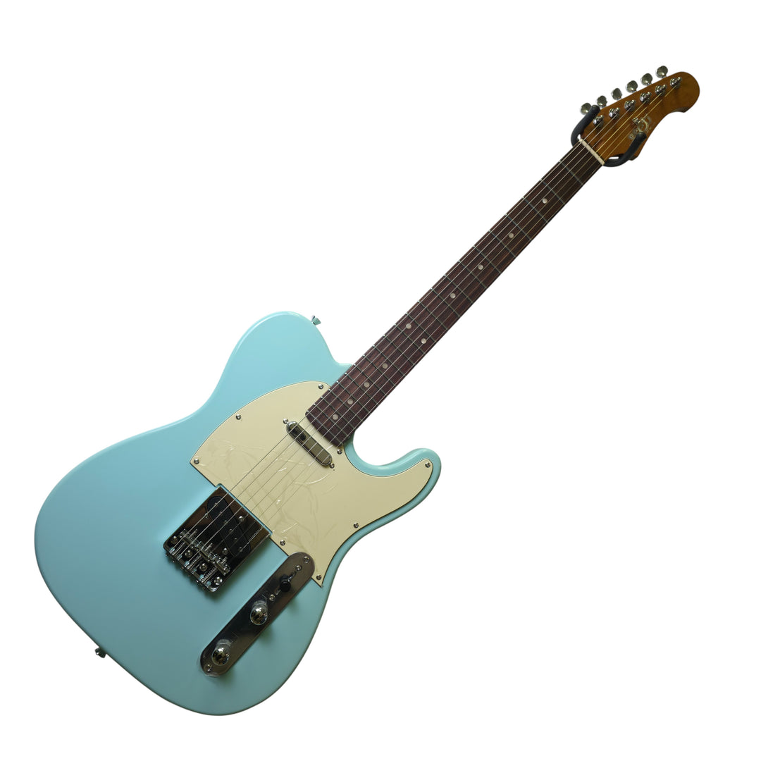 Electric Guitar Jet Guitars JT300 BLR Sonic Blue Free Setup
