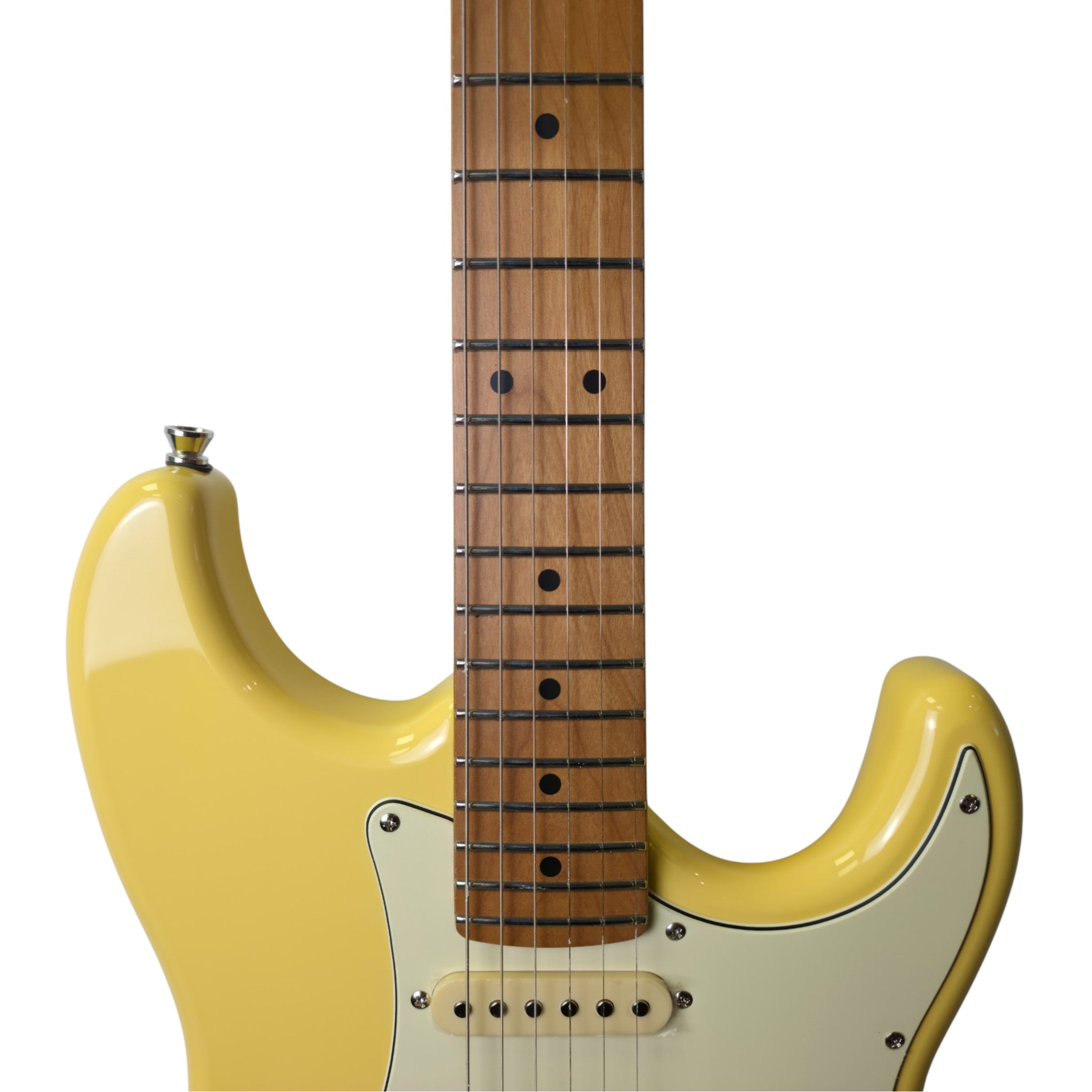 Electric Guitar Jet Guitars JS400 VYW Vintage Yellow Free Setup