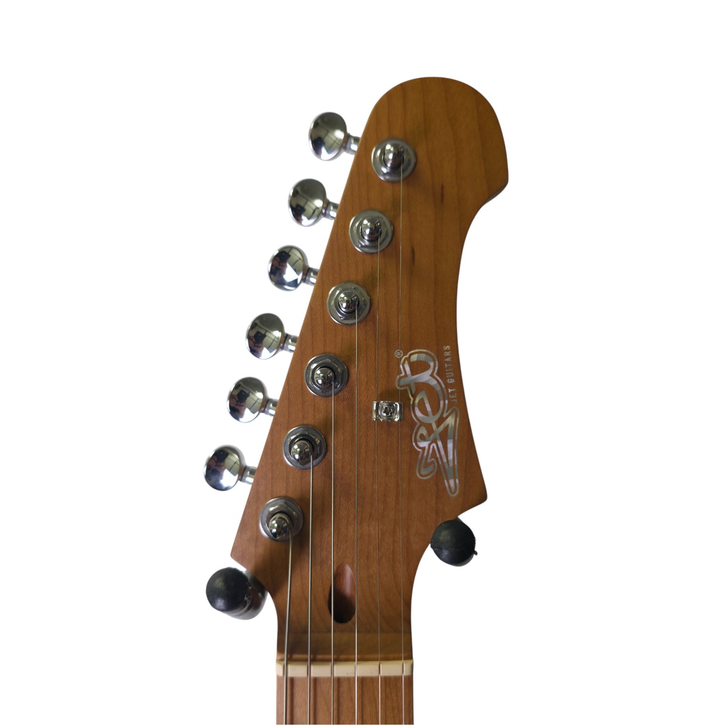 Electric Guitar Jet Guitars JS400 VYW Vintage Yellow Free Setup