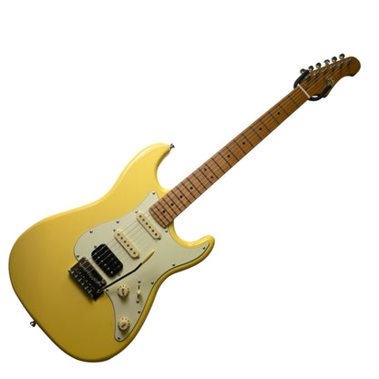 Electric Guitar Jet Guitars JS400 VYW Vintage Yellow Free Setup
