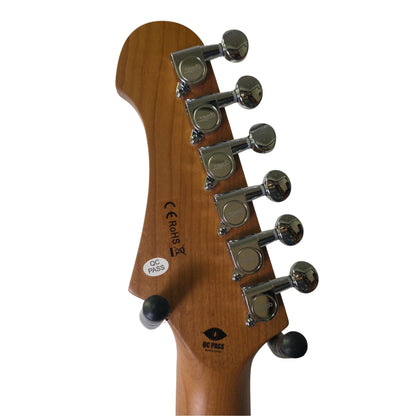 Electric Guitar Jet Guitars JS400 VYW Vintage Yellow Free Setup