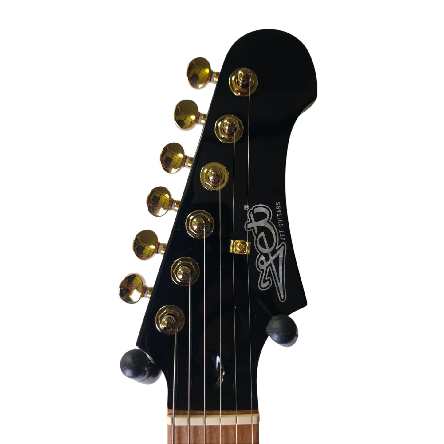 Electric Guitar Jet Guitars JS400 BKG Black Free Setup