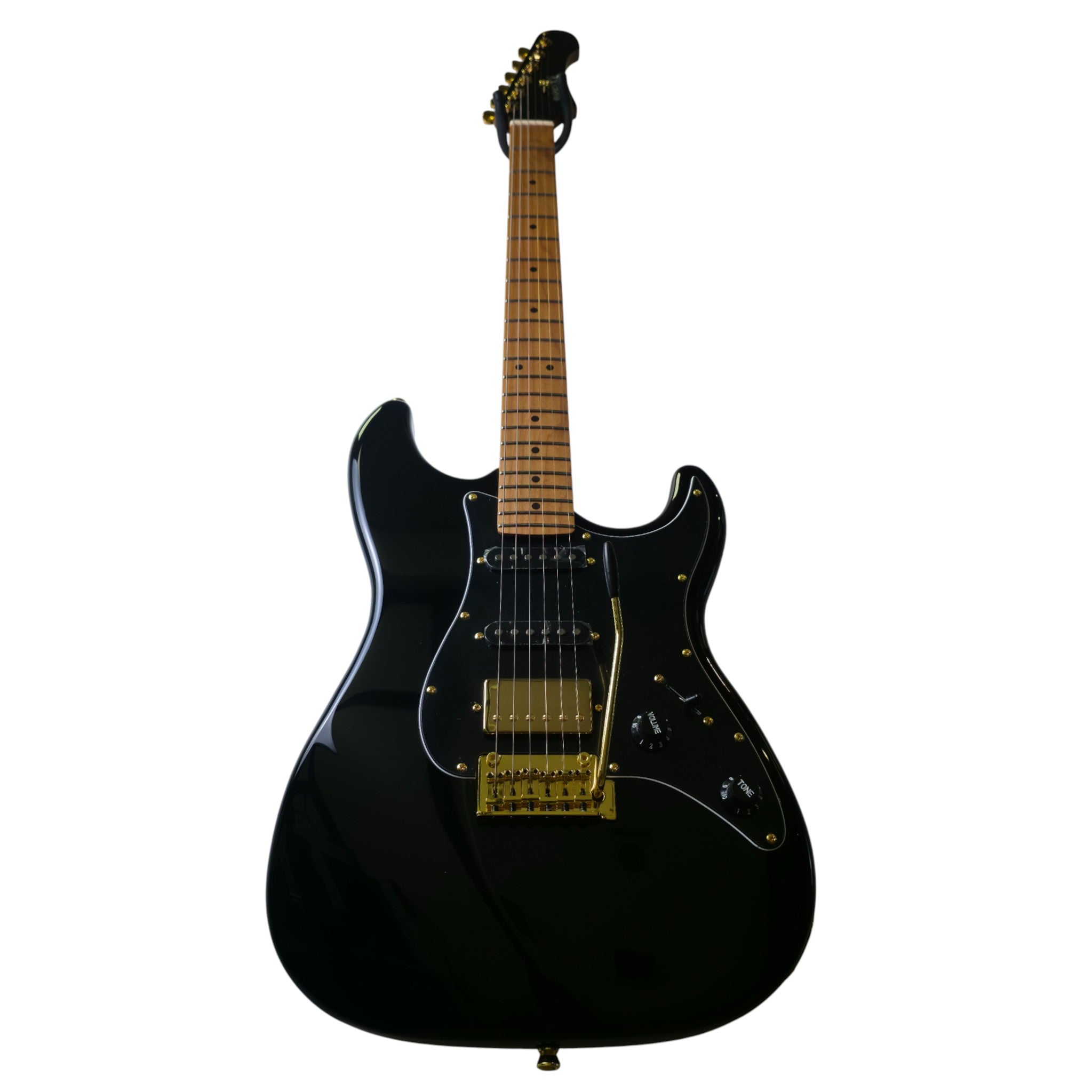 Electric Guitar Jet Guitars JS400 BKG Black Free Setup – Kairon