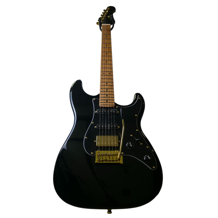 Electric Guitar Jet Guitars JS400 BKG Black Free Setup