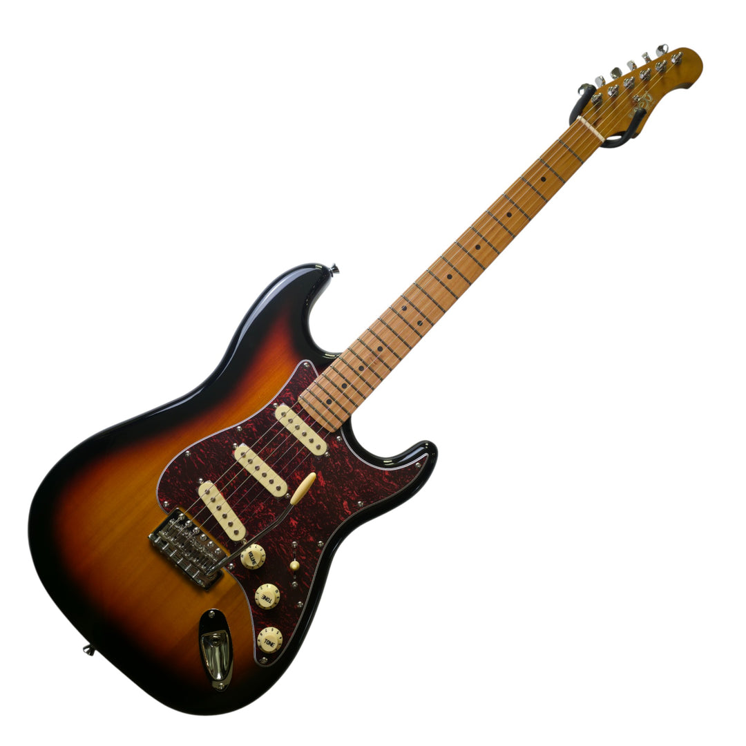 Electric Guitar Jet Guitars JS300 SB Sunburst Free Setup
