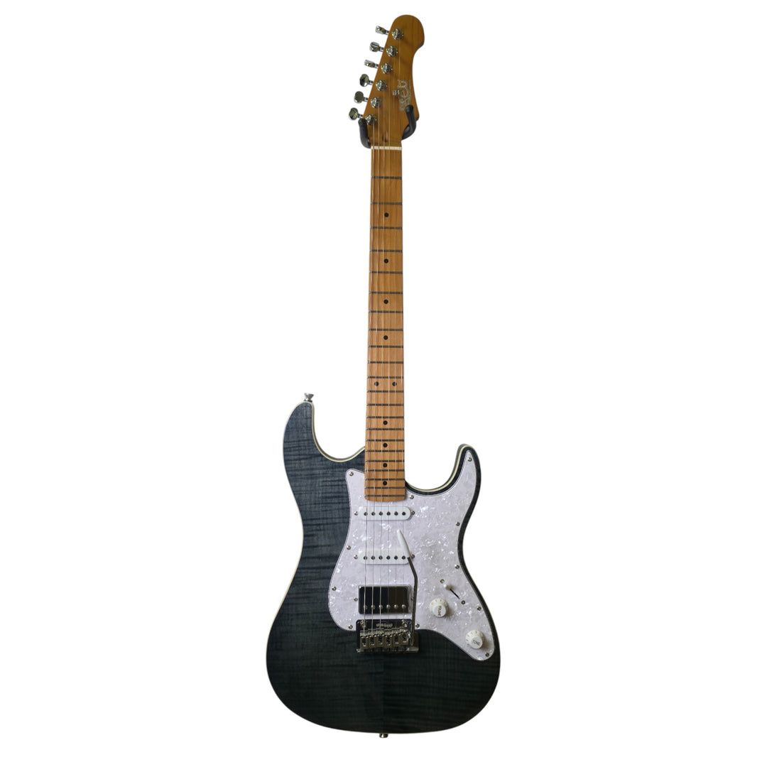 Electric Guitar Jet Guitars JS450 TBK Transparent Black Free Setup
