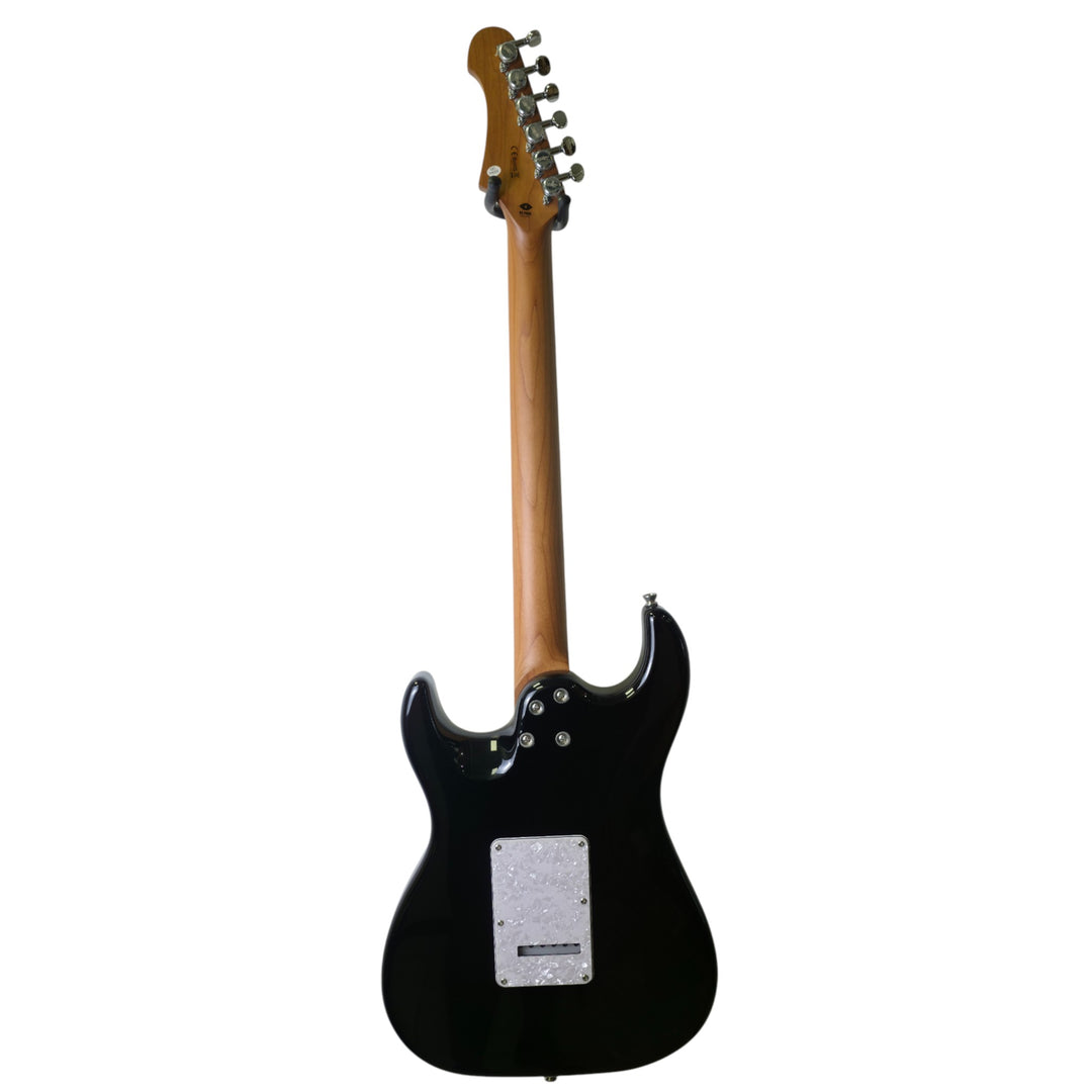 Electric Guitar Jet Guitars JS450 TBK Transparent Black Free Setup