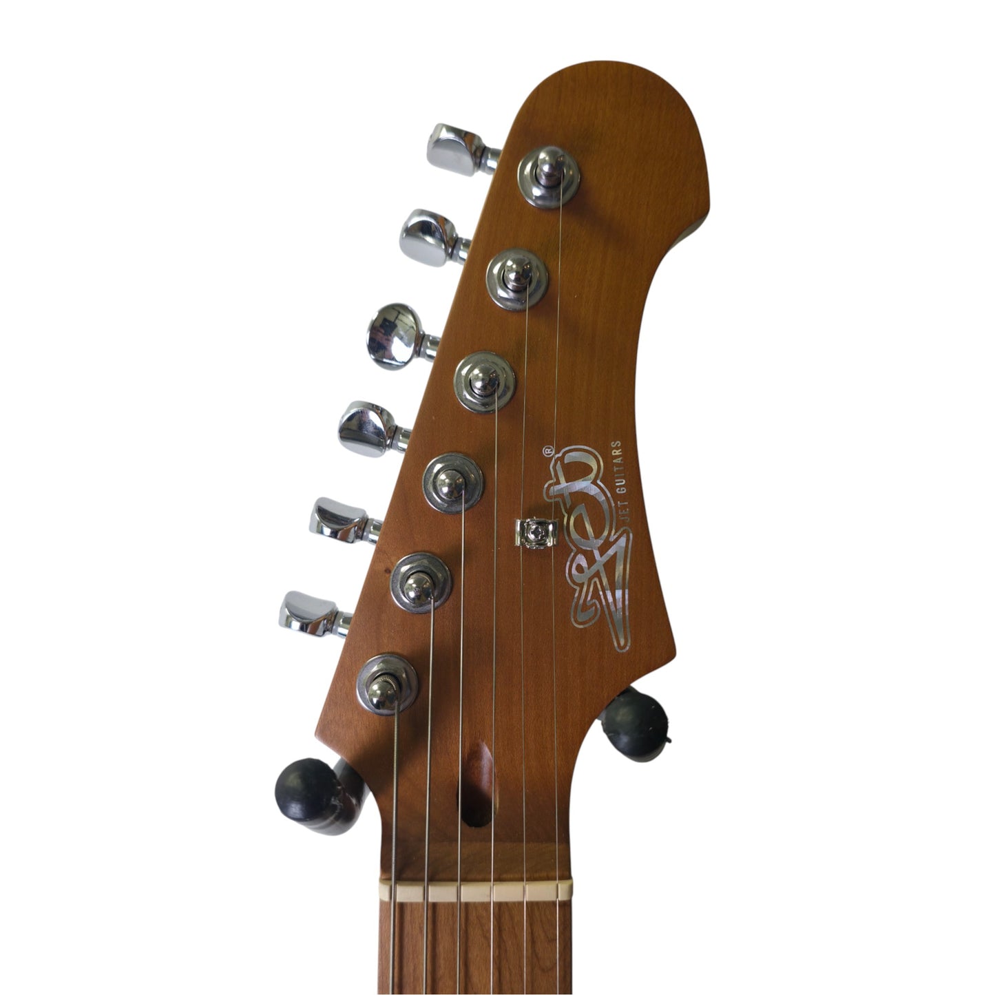 Electric Guitar Jet Guitars JS400 OW White Free Setup