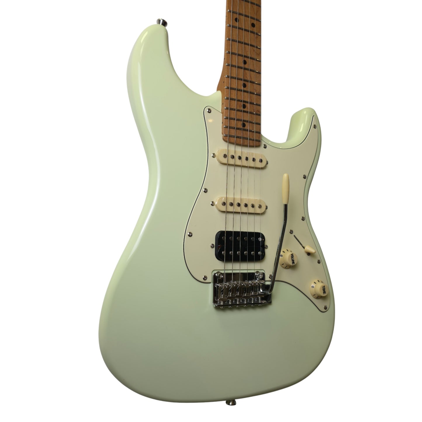 Electric Guitar Jet Guitars JS400 OW White Free Setup
