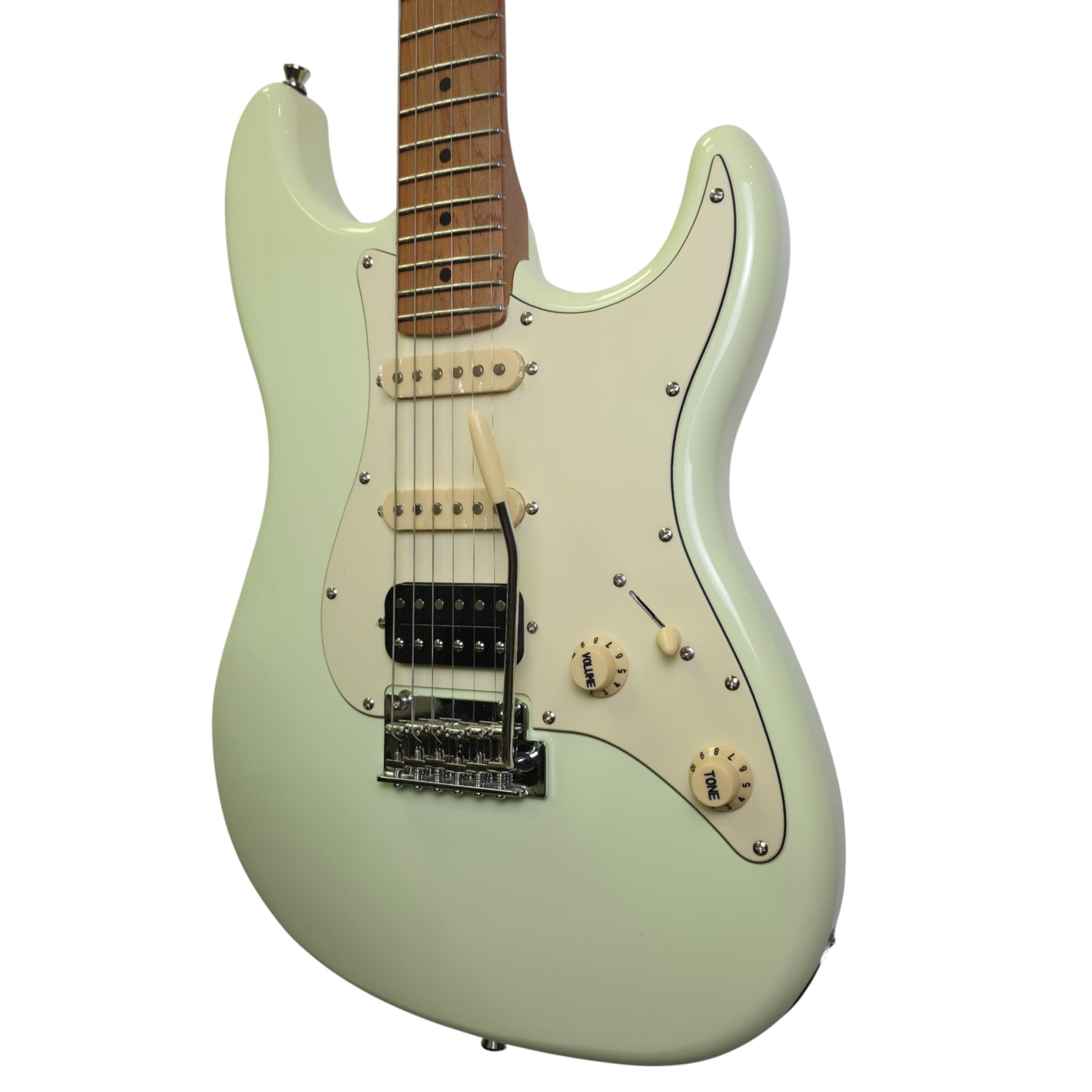 Electric Guitar Jet Guitars JS400 OW White Free Setup